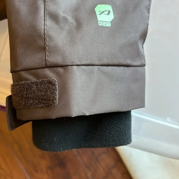 NWOT - Orage Brown and Green Women's Ski Jacket, Women's XL - Picture 7 of 16